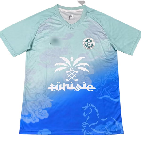 2025 Tunisia special fans cyan